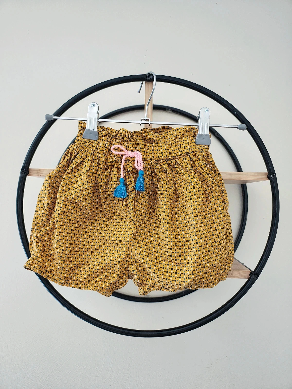 2 ans short léger été étiquette coupée